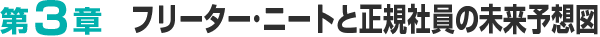 フリーター・ニートと正規社員の未来予想